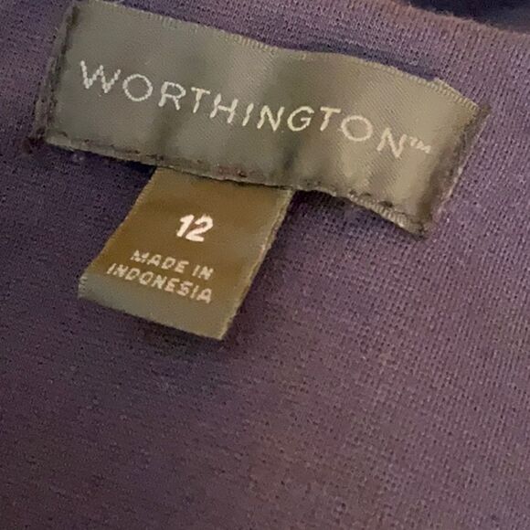 NWT WORTHINGTON sleeveless dress in block colors in size 12 - Picture 12 of 14